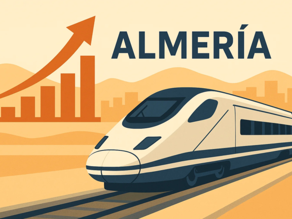 Almería property prices AVE high-speed train impact
