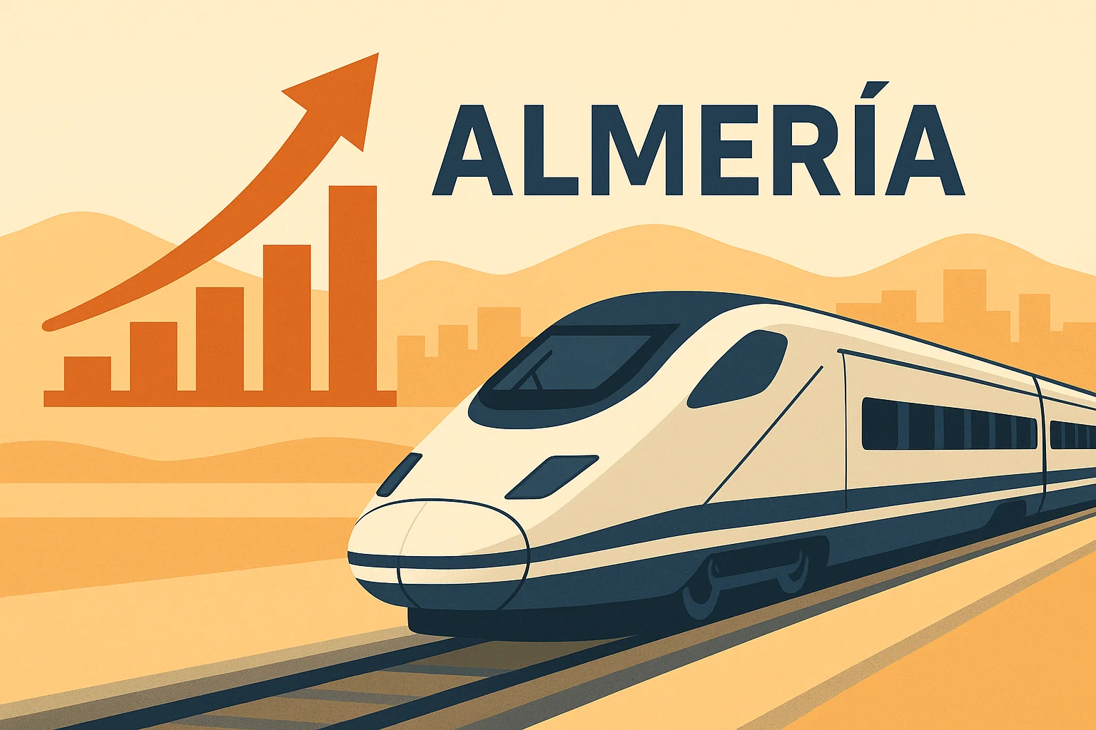 Almería property prices AVE high-speed train impact