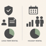 Comparison long-term vs holiday rental Almería